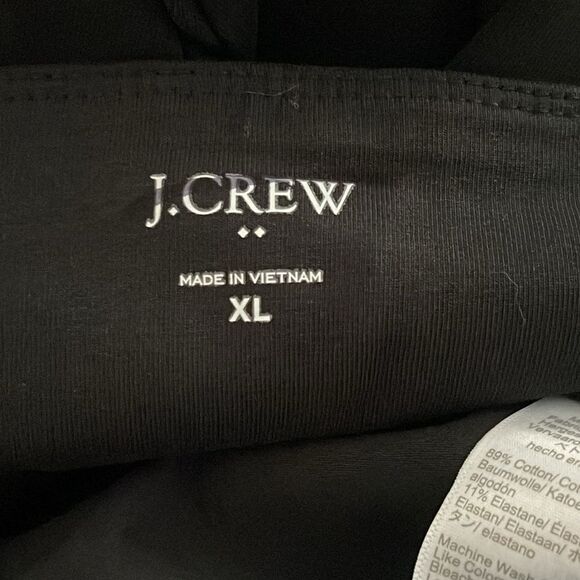 J Crew Factory NWT Maternity Leggings Size XL in Black - Picture 5 of 7